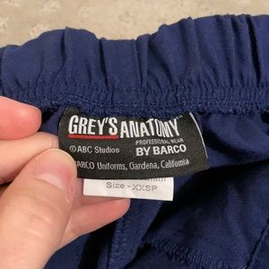 Barco grey’s anatomy scrub pants XXSP x2 pair